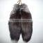 Wholesale korea faux fur fox cheap custom lanyards foxtail