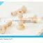 3 inch tall Unfinished Wooden Candle Holders for wedding decor