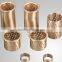 SPF WFF 500-series flanged graphite bush , JFB brass graphite slide bearing , self-lubricating graphite insert copper bushing