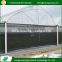 2017 Newest agriculture sawtooth plastic film poly arch greenhouse