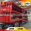 China Heavy Duty Straight Girder Type 40ft Flatbed Semi Trailer For Sale