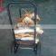 Large 3.50-4'' pneumatic wheels log cart log carrier