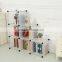 Store More Home Decor DIY PP 6-Cube Organizer, Bookcase, Storage Cabinet