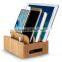 Personalized Desktop Mobile Phone Charging Bracket, Creative Wooden Storage Box
