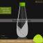 Promotion Transparent Fancy Glass Cola Bottle