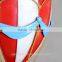 Restaurant ceiling hanging decoration metal 3d hot air balloon decor