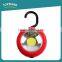 Hot sale portable magnetic work lights round hanging work light with hook