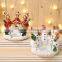 Custom bulk christmas reindeer candle holders decoration