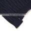 Police Navy Blue Wool Acrylic Secruity sweater with elbow shoulder patches