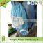 Custom RPET polyester drawstring sling bag with foldable pouch