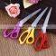 New style high quality PP handle stainless steel blade fashional multifunctional tailor scissors