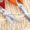 Top quality TPR PP handle kitchen accessories stainless steel shear