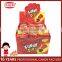 Funny Dip Gourd Shape Lollipop Hard Candy with Chocolate Sauce