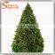 wholesale artificial metal fram christmas tree led PE&PVC christmas tree for decor