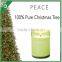 colored glass scented candle with personalized printing and gift box