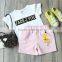 Children beach shorts in summer baby kids wild shorts banana print short pants