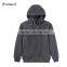 wholesale Oem service men grey fleece jacket hoodies winter jacket