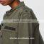 Top design woman army green jacket bomber jacket custom woman garment