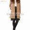 Women Winter Long Coat, Fur Collar Long Coat For Women