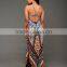 Walson 2017 fashion Boho Dress bodycon Printed Dress Beach women dress