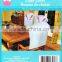 SET-4 White Felt EASTER BUNNY & RABBIT CHAIR COVER