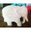 Elephant Trunk Up Marble Sculpture Russian Art Animal Figurine Stone Statue