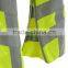 Fluorescent Orange Work Pants with reflective tape