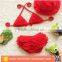 Sweet Ruffle Lace Bathing Suits for Kids Sexy Girls Bikini