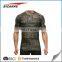 Wholesale china quick dry 3D printed camo gym t shirt for hiphop men