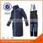 Cold store Storage waterproof Jacket with working winter freezer suit