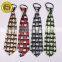 halloween costume skeleton custom print silk zip ties
