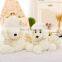 Teddy dog soft plush dog toy in dress