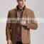Autumn Winter Fancy Jackets Pure Life for Men Wool Cashmere coat for sale made in china