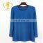 OEM factory supply hign quality women long sleeve t shirt wholesale
