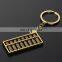 Badminton Keychain Custom 3D Shapes Keychain Blank Metal Keychain