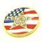 Guaranteed 100% OEM Factory Price HIGH QUAILTY America Flag Star Soft Enamel Coin