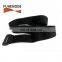 Factory supply flexible black and white hook and loop elastic