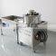 304 stainless steel commercial gas operated mobile football popcorn machine with cart
