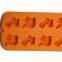 Can Be Used In The Oven,Dishwasher, Freezer Novelty silicone ice molds