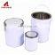 18L high capacity round tin can metal container for paint