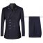 Men's suit double breasted  Euro business suit