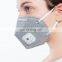 600pcs/carton Hot Selling Cone 3D Fold Dust N95 Face Mask With Valve Disposable Respirators & Masks