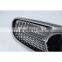front diamond silver grill 2015- 2018 for mercedes benz C class w205 amg