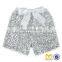 Wholesale Plain Baby Clothing Summer Girls Ruffle Hot Shorts Elastic Waist Baby Sequin Shorts