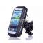 universal waterproof bicycle phone holder with screen touch bike bag