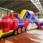 2020 Cheap mobile blow up inflatable insect train course equipment for kids
