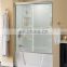 Bathroom clear tempered glass door shower glass price