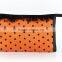 Square cute spot cosmetic pouch, the newest arrival