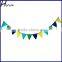 Fabric Bunting Pennant Flags Banner Party Wedding Christmas Decoration PLC009