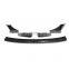 For 2019 Qashqai Front bumper front lip tail Trunk Spoiler Wing Lip rear diffuser 3PCS